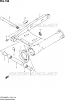 BRAS OSCILLANT ARRIERE pour Suzuki INTRUDER 1800 2014