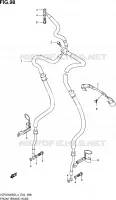 DURITE DE FREIN AVANT pour Suzuki INTRUDER 1800 2014