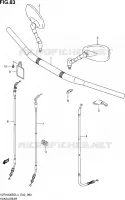 GUIDON (VZR1800BZL4 E19) pour Suzuki INTRUDER 1800 2014