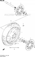 ROUE AVANT pour Suzuki INTRUDER 1800 2014