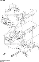 SILENCIEUX (VZR1800BZL4 E02) pour Suzuki INTRUDER 1800 2014