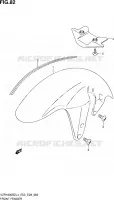 GARDE BOUE AVANT pour Suzuki BOULEVARD 1800 2014