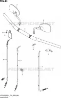GUIDON (VZR1800BZL4 E28) pour Suzuki BOULEVARD 1800 2014