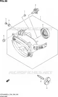 PHARE (VZR1800BZL4 E33) pour Suzuki BOULEVARD 1800 2014