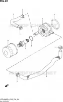 RADIATEUR D'HUILE pour Suzuki BOULEVARD 1800 2014