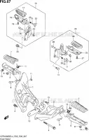 REPOSE PIED pour Suzuki BOULEVARD 1800 2014