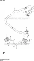 SYSTEME RECYCLAGE GAZ ECHAPPEMENT (VZR1800BZL4 E02) pour Suzuki INTRUDER 1800 2014