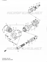 COUPLE CONIQUE pour Suzuki INTRUDER 1800 2012