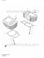 CYLINDRE pour Suzuki INTRUDER 1800 2012