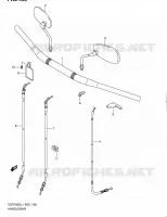 GUIDON (VZR1800L1 E24) pour Suzuki INTRUDER 1800 2012