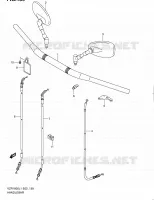 GUIDON (VZR1800ZL1 E19) pour Suzuki INTRUDER 1800 2012