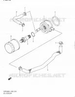 RADIATEUR D'HUILE pour Suzuki INTRUDER 1800 2012