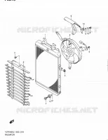 RADIATEUR pour Suzuki INTRUDER 1800 2012