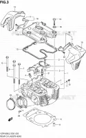 CULASSE ARRIERE pour Suzuki INTRUDER 1800 2012