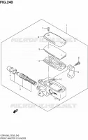 MAITRE CYLINDRE AVANT (VZR1800ZL2 E19) pour Suzuki INTRUDER 1800 2012