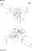 COMMODOS (VZR1800UFL3 E19) pour Suzuki INTRUDER 1800 2013