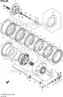 EMBRAYAGE (VZR1800L3 E02) pour Suzuki INTRUDER 1800 2013