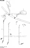 GUIDON (VZR1800L3 E19) pour Suzuki INTRUDER 1800 2013