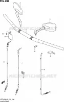 GUIDON (VZR1800ZL3 E02) pour Suzuki INTRUDER 1800 2013