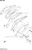 SUPPORT ARRIERE (VZR1800ZL3 E24) pour Suzuki INTRUDER 1800 2013