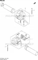 COMMODOS (VZR1800UFL4 E19) pour Suzuki INTRUDER 1800 2014