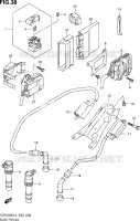 PARTIE ELECTRIQUE (VZR1800ZL4 E02) pour Suzuki INTRUDER 1800 2014