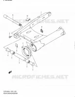 BRAS OSCILLANT ARRIERE pour Suzuki INTRUDER 1800 2011