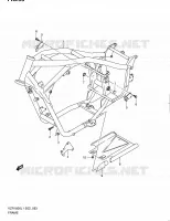 CADRE pour Suzuki INTRUDER 1800 2011