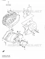 CARTER pour Suzuki INTRUDER 1800 2011