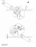 COMMODOS (VZR1800L1 E02) pour Suzuki INTRUDER 1800 2011