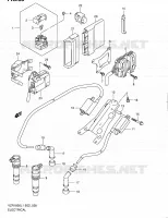 PARTIE ELECTRIQUE (VZR1800L1 E02) pour Suzuki INTRUDER 1800 2011