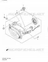 PHARE pour Suzuki INTRUDER 1800 2011