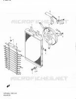 RADIATEUR pour Suzuki INTRUDER 1800 2011