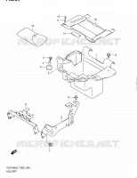 SUPPORT pour Suzuki INTRUDER 1800 2011