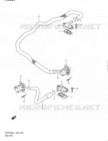 SYSTÈME DE RECYCLAGE GAZ D'ECHAPPEMENT pour Suzuki INTRUDER 1800 2011