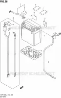BATTERIE pour Suzuki INTRUDER 1800 2012