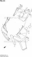 COUVERCLES DE CADRE AVANT (VZR1800ZL2 E02) pour Suzuki INTRUDER 1800 2012