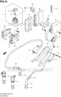 PARTIE ELECTRIQUE (VZR1800L2 E24) pour Suzuki INTRUDER 1800 2012
