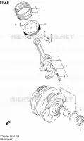 VILEBREQUIN pour Suzuki INTRUDER 1800 2012