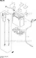 BATTERIE (VZR1800L3 E19) pour Suzuki INTRUDER 1800 2013