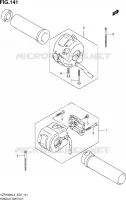 COMMODOS (VZR1800ZUFL3 E19) pour Suzuki INTRUDER 1800 2013