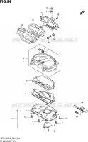 COMPTEUR (VZR1800L3 E02) pour Suzuki INTRUDER 1800 2013