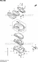 COMPTEUR (VZR1800ZL3 E24) pour Suzuki INTRUDER 1800 2013