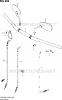 GUIDON (VZR1800L3 E24) pour Suzuki INTRUDER 1800 2013
