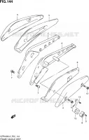 SUPPORT ARRIERE (VZR1800L3 E02) pour Suzuki INTRUDER 1800 2013