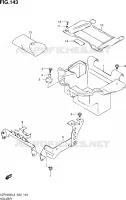 SUPPORT pour Suzuki INTRUDER 1800 2013