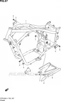 CADRE pour Suzuki INTRUDER 1800 2014