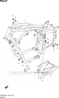 CADRE pour Suzuki INTRUDER 1800 2014