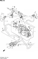 CORPS DE PAPILLON pour Suzuki INTRUDER 1800 2014