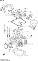 CULASSE (REAR) pour Suzuki INTRUDER 1800 2014